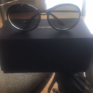 Tom ford sunglasses with case and box